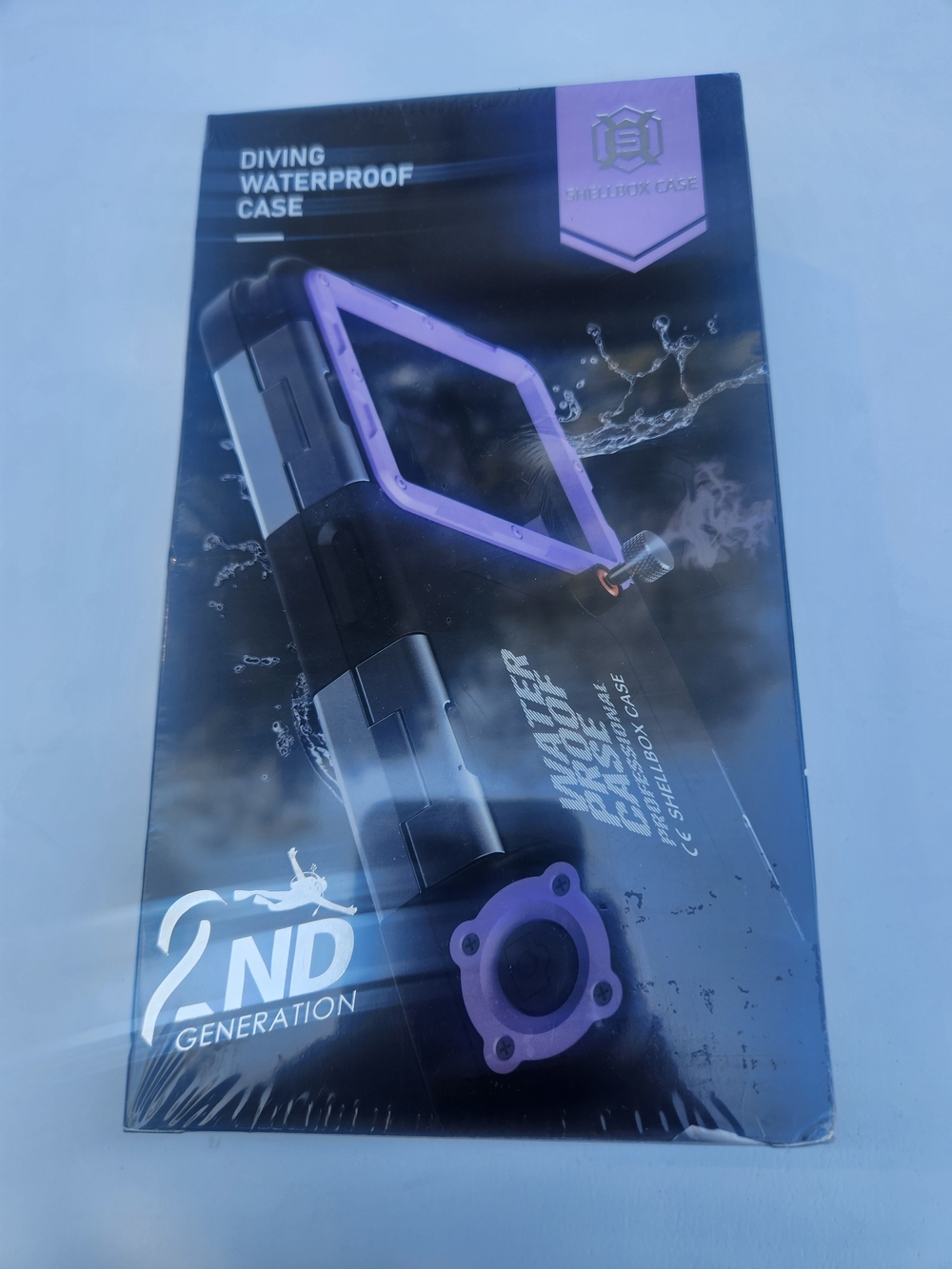 2nd Generation Waterproof Diving Phone Case - Purple